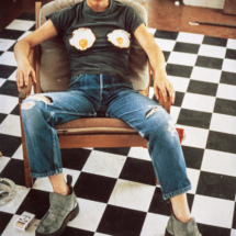 NGS – Sarah Lucas , Self Portrait with Fried Eggs , 1996. Courtesy the artist and Sadie Coles HQ London